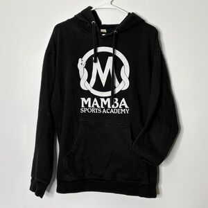 Mamba Sports Academy KOBE BRYANT Sweatshirt Hoodie Black White Large RARE Legend